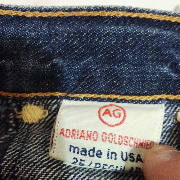 Ag Adriano Goldschmied Women's Blue Denim Skirt - Picture 4 of 4